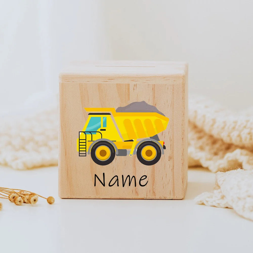 Tirelire personnalisée motif camion