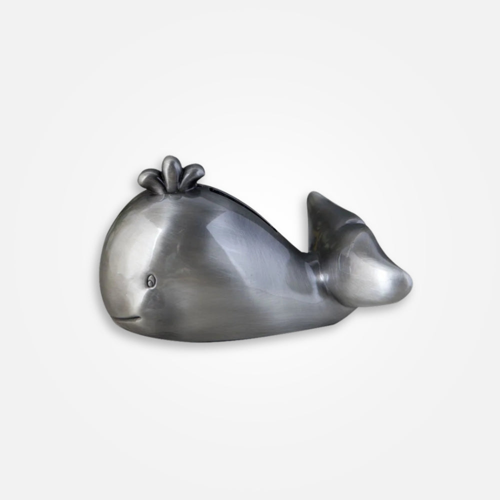 Tirelire Baleine Métal