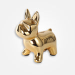 Tirelire Bouledogue Doré