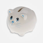 Tirelire Chat Blanc