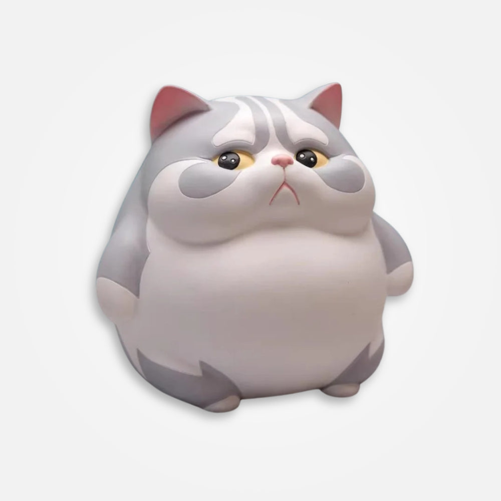 Tirelire Chat Gris
