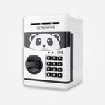 Tirelire Coffre-Fort Panda Noir et Blanc