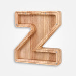 Tirelire En Bois Lettre "Z"