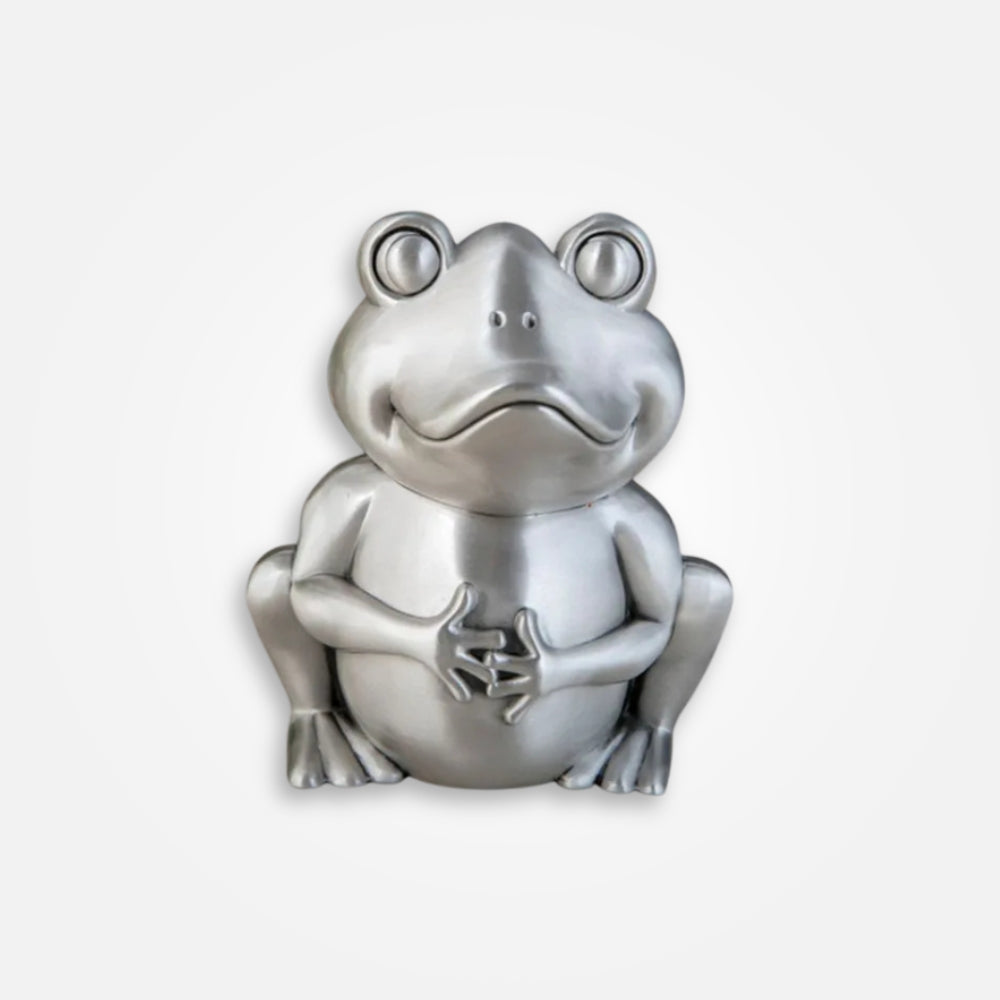 Tirelire Grenouille Métal
