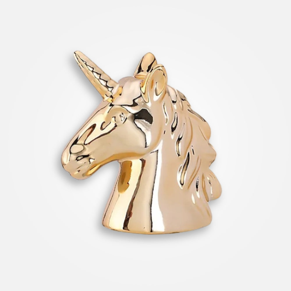 Tirelire Licorne Dorée