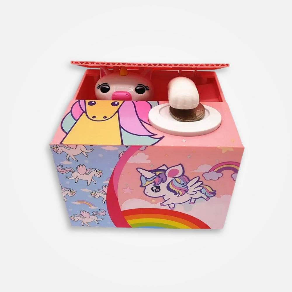 Tirelire Licorne Voleuse