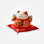 Tirelire Maneki Neko Orange