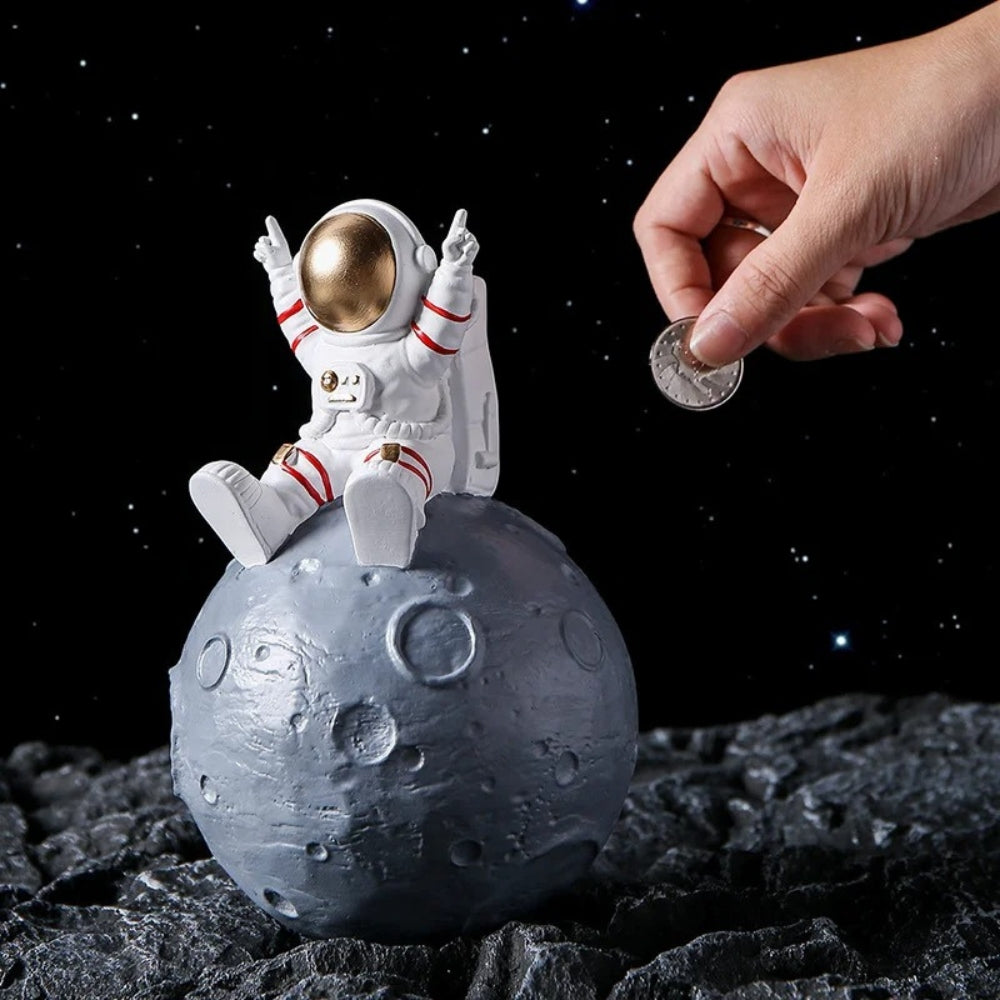 Tirelire Planète Astronaute