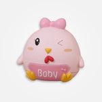 Tirelire Poussin Rose