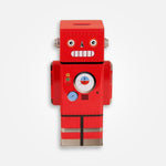 Tirelire Robot Rouge