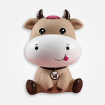 Tirelire Vache Marron