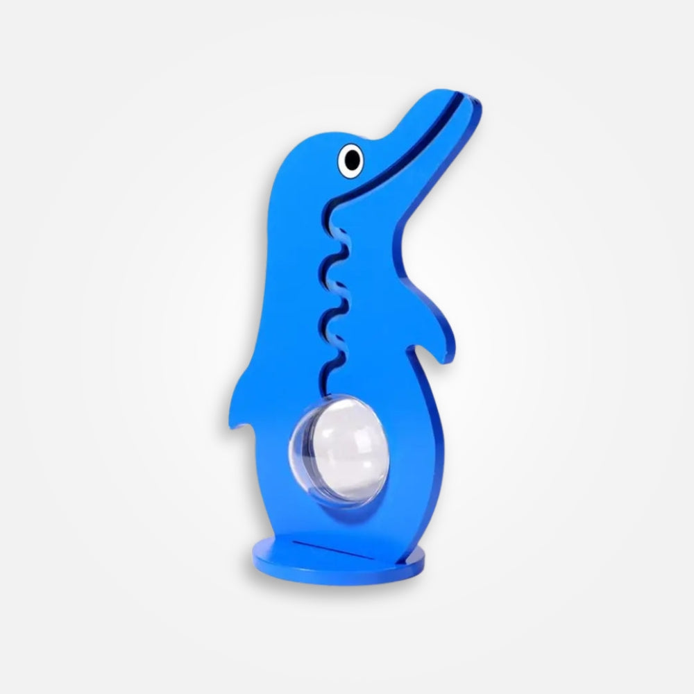 Tirelire Dauphin Bois