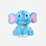 Tirelire Éléphant Bleu