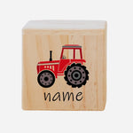 Tirelire personnalisée motif tracteur